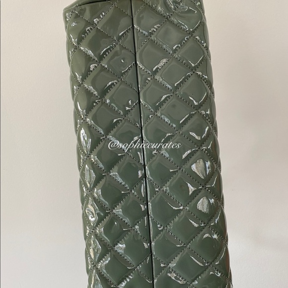 Chanel Small Just Mademoiselle Bowler Bag in Green - Picture 4 of 7